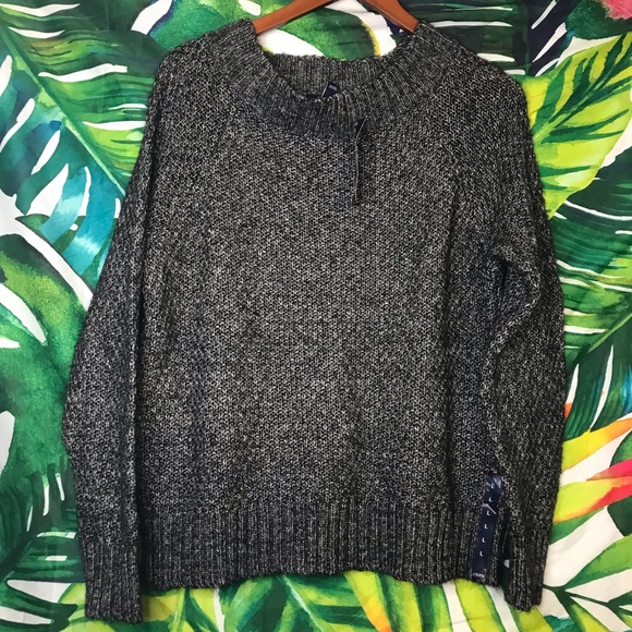 Chaps Sweaters - 2/$40   $69 Chaps Women’s Large Thick Knit Gray Sweater